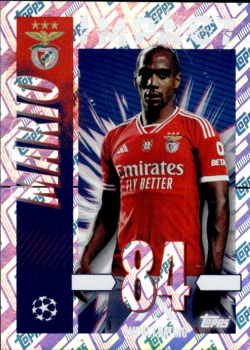 Joao Mario SL Benfica samolepka Topps UEFA Champions League 2023/24 Impact #483