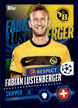Fabian Lustenberger BSC Young Boys samolepka Topps UEFA Champions League 2023/24 #525