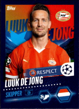 Luuk de Jong PSV Eindhoven samolepka Topps UEFA Champions League 2023/24 #593