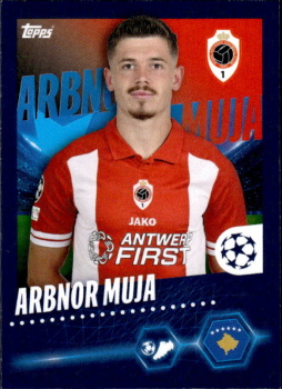 Arbnor Muja Royal Antwerp FC samolepka Topps UEFA Champions League 2023/24 #613
