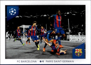 FC Barcelona FC Barcelona samolepka Topps UEFA Champions League 2023/24 Memories That Stick #660