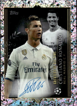 Cristiano Ronaldo Real Madrid samolepka Topps UEFA Champions League 2023/24 Vote for the G.O.A.T. #739