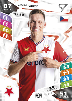 Lukas Provod Slavia Praha SportZoo Chance Liga TCG Duel 2026/27 #13