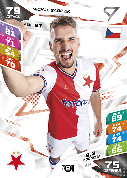 Michal Sadilek Slavia Praha SportZoo Chance Liga TCG Duel 2026/27 #14