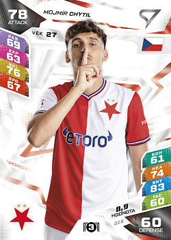 Mojmir Chytil Slavia Praha SportZoo Chance Liga TCG Duel 2026/27 #16