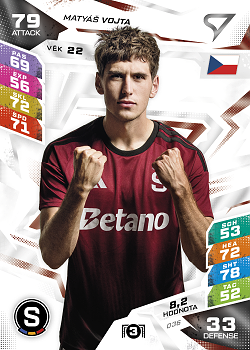 Matyas Vojta Sparta Praha SportZoo Chance Liga TCG Duel 2026/27 #36