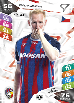 Vaclav Jemelka Viktoria Plzen SportZoo Chance Liga TCG Duel 2026/27 #41