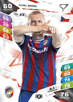 Karel Spacil Viktoria Plzen SportZoo Chance Liga TCG Duel 2026/27 #43