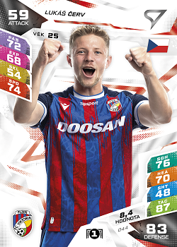 Lukas Cerv Viktoria Plzen SportZoo Chance Liga TCG Duel 2026/27 #44