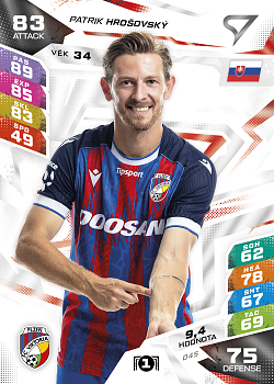 Patrik Hrosovsky Viktoria Plzen SportZoo Chance Liga TCG Duel 2026/27 #45