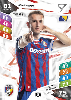 Amar Memic Viktoria Plzen SportZoo Chance Liga TCG Duel 2026/27 #47