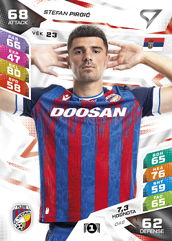Stefan Pirgic Viktoria Plzen SportZoo Chance Liga TCG Duel 2026/27 #48