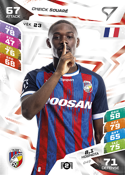 Cheick Souare Viktoria Plzen SportZoo Chance Liga TCG Duel 2026/27 #49