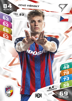 Denis Visinsky Viktoria Plzen SportZoo Chance Liga TCG Duel 2026/27 #50