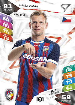 Matej Vydra Viktoria Plzen SportZoo Chance Liga TCG Duel 2026/27 #54