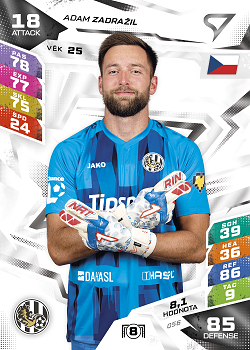 Adam Zadrazil Hradec Kralove SportZoo Chance Liga TCG Duel 2026/27 #56