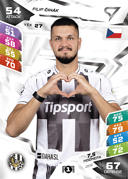 Filip Cihak Hradec Kralove SportZoo Chance Liga TCG Duel 2026/27 #58