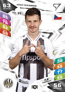 Adam Vlkanova Hradec Kralove SportZoo Chance Liga TCG Duel 2026/27 #67