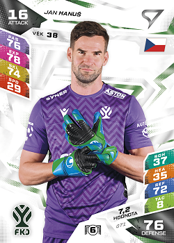 Jan Hanus Jablonec SportZoo Chance Liga TCG Duel 2026/27 #71