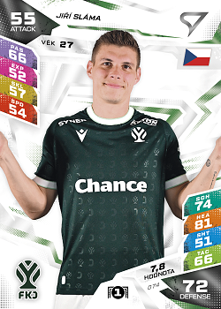 Jiri Slama Jablonec SportZoo Chance Liga TCG Duel 2026/27 #74