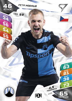 Petr Hodous Slovan Liberec SportZoo Chance Liga TCG Duel 2026/27 #89