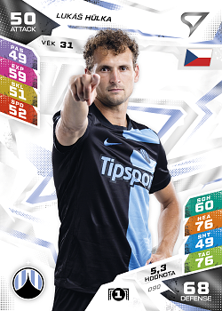 Lukas Hulka Slovan Liberec SportZoo Chance Liga TCG Duel 2026/27 #90