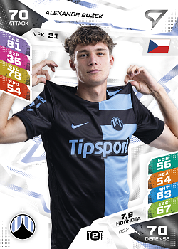 Alexandr Buzek Slovan Liberec SportZoo Chance Liga TCG Duel 2026/27 #92