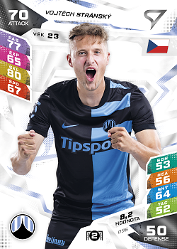 Vojtech Stransky Slovan Liberec SportZoo Chance Liga TCG Duel 2026/27 #96