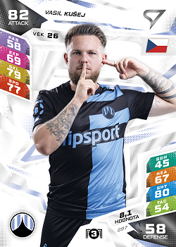 Vasil Kusej Slovan Liberec SportZoo Chance Liga TCG Duel 2026/27 #97