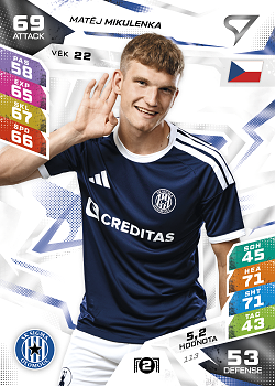 Matej Mikulenka Sigma Olomouc SportZoo Chance Liga TCG Duel 2026/27 #113