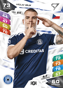 Vaclav Sejk Sigma Olomouc SportZoo Chance Liga TCG Duel 2026/27 #114