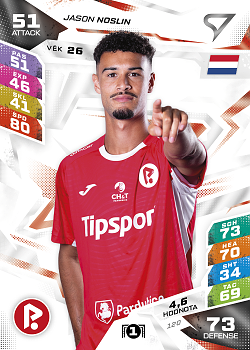 Jason Noslin Pardubice SportZoo Chance Liga TCG Duel 2026/27 #120