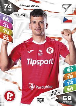 Samuel Simek Pardubice SportZoo Chance Liga TCG Duel 2026/27 #125