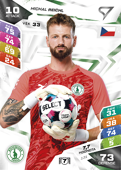 Michal Reichl Bohemians Praha SportZoo Chance Liga TCG Duel 2026/27 #131