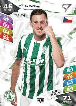 Matej Kadlec Bohemians Praha SportZoo Chance Liga TCG Duel 2026/27 #133