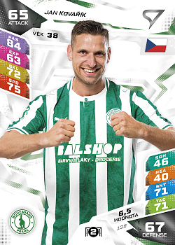 Jan Kovarik Bohemians Praha SportZoo Chance Liga TCG Duel 2026/27 #138