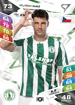 Vojtech Smrz Bohemians Praha SportZoo Chance Liga TCG Duel 2026/27 #141