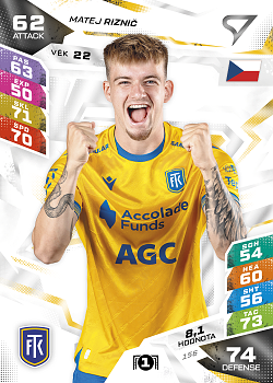 Matej Riznic Teplice SportZoo Chance Liga TCG Duel 2026/27 #156