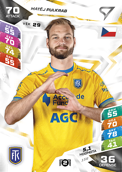 Matej Pulkrab Teplice SportZoo Chance Liga TCG Duel 2026/27 #158