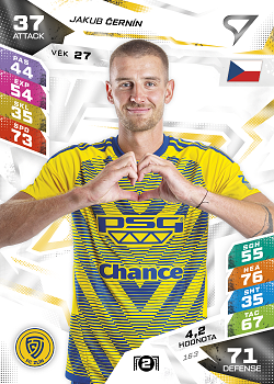 Jakub Cernin Zlin SportZoo Chance Liga TCG Duel 2026/27 #163
