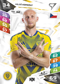 Milos Kopecny Zlin SportZoo Chance Liga TCG Duel 2026/27 #165