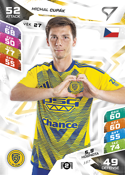 Michal Cupak Zlin SportZoo Chance Liga TCG Duel 2026/27 #167