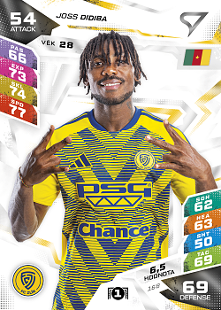 Joss Didiba Zlin SportZoo Chance Liga TCG Duel 2026/27 #168