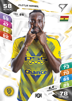 Cletus Nombil Zlin SportZoo Chance Liga TCG Duel 2026/27 #169