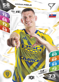Marian Pisoja Zlin SportZoo Chance Liga TCG Duel 2026/27 #171