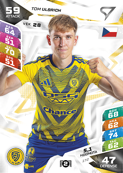 Tom Ulbrich Zlin SportZoo Chance Liga TCG Duel 2026/27 #172