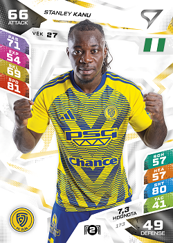 Stanley Kanu Zlin SportZoo Chance Liga TCG Duel 2026/27 #173