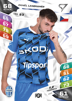 Daniel Langhamer Mlada Boleslav SportZoo Chance Liga TCG Duel 2026/27 #183