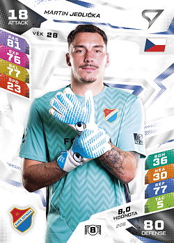 Martin Jedlicka Banik Ostrava SportZoo Chance Liga TCG Duel 2026/27 #206