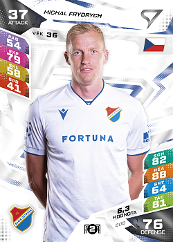 Michal Frydrych Banik Ostrava SportZoo Chance Liga TCG Duel 2026/27 #208